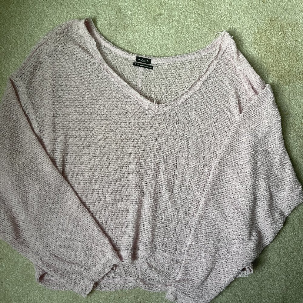 Out From Under light pink sweater